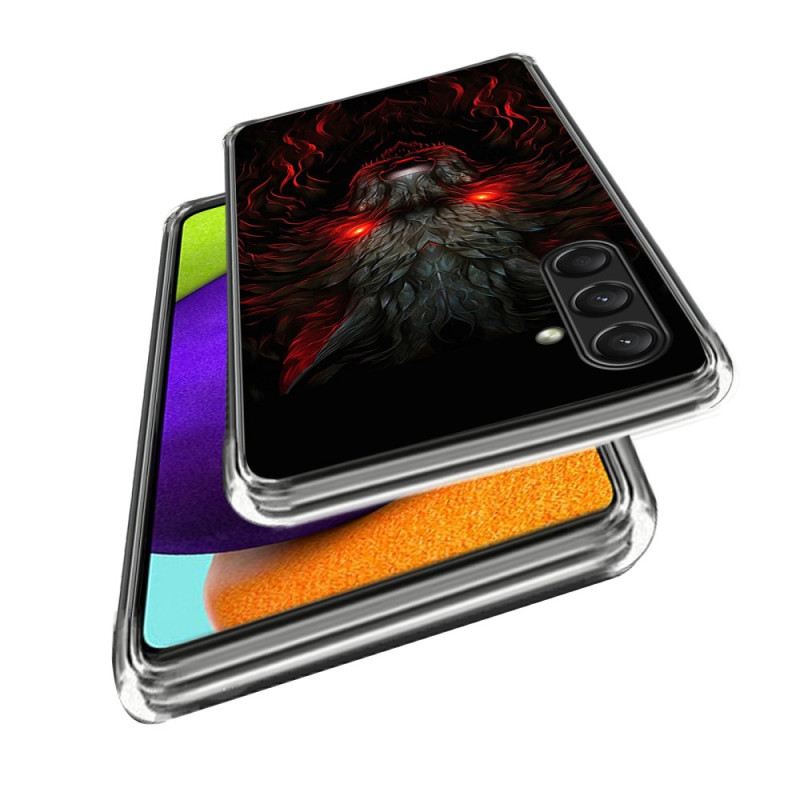 Tok Samsung Galaxy A16 5g Vörös Farkas Szilikon