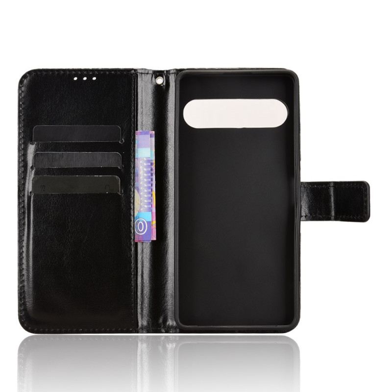 Bőrtok Sony Xperia 10 Vii Feltűnő Műbőr