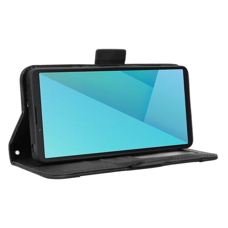 Bőrtok Sony Xperia 10 Vii Többkártyás