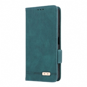 Fliptok Sony Xperia 10 Vii Retro Velúr Hatású