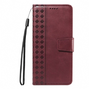 Fliptok Sony Xperia 10 Vii Rombuszminta