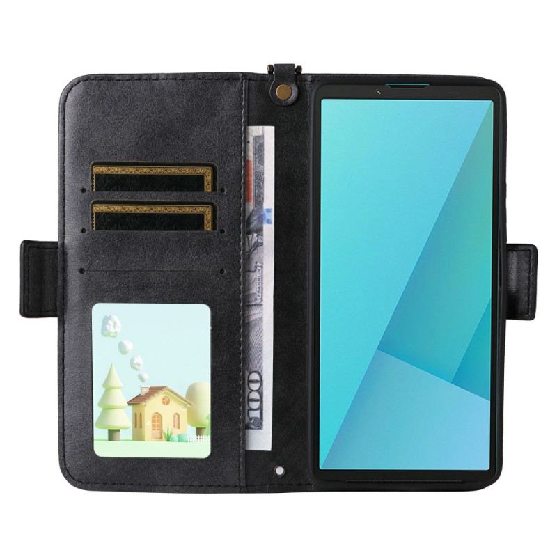Fliptok Sony Xperia 10 Vii Vállpántos Pénztárca