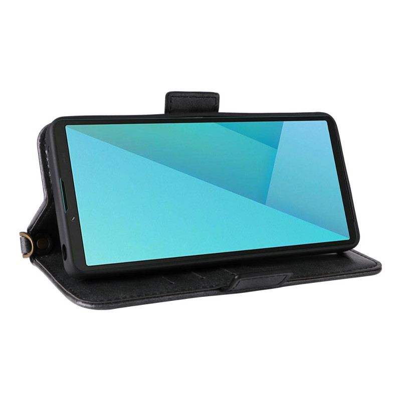 Fliptok Sony Xperia 10 Vii Vállpántos Pénztárca