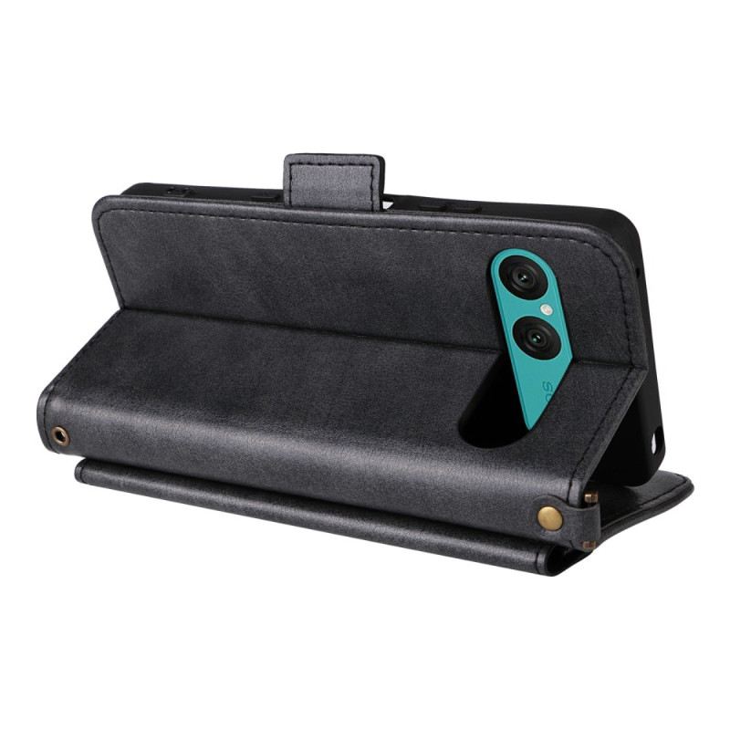 Fliptok Sony Xperia 10 Vii Vállpántos Pénztárca