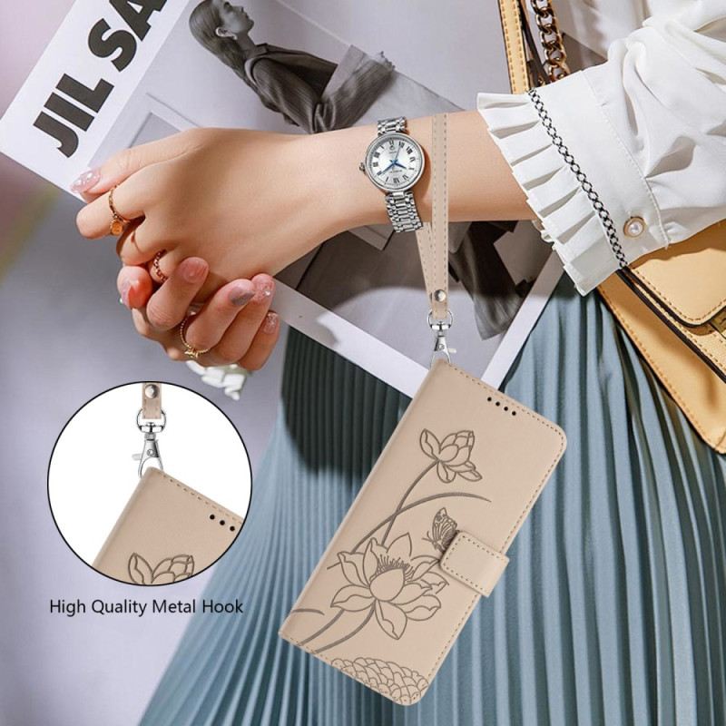 Fliptok Sony Xperia 10 Vii Virágmintás Grafika