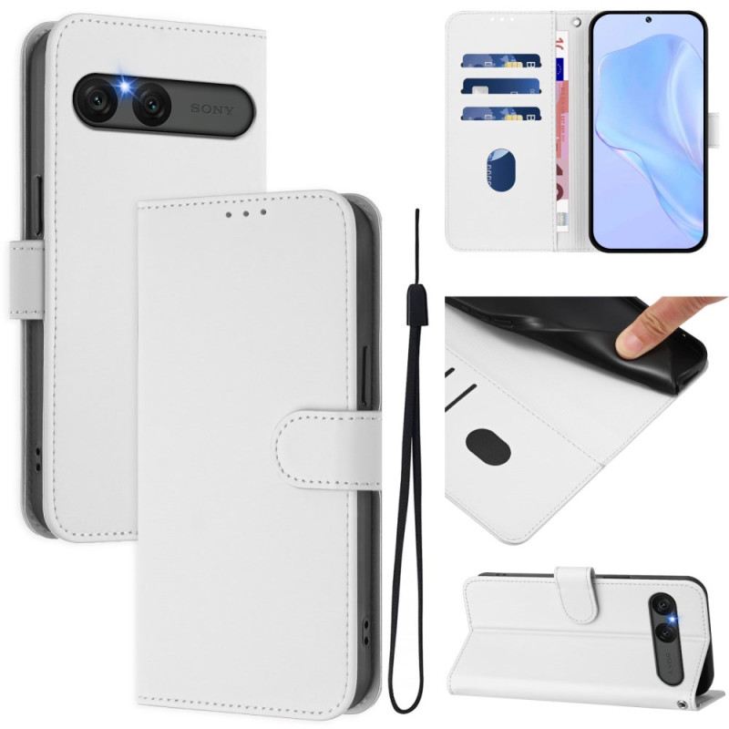 Kinyitható Bőrtok Sony Xperia 10 Vii Műbőr