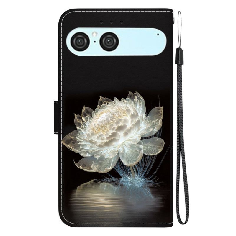 Kinyitható Tokok Sony Xperia 10 Vii Bazsarózsa