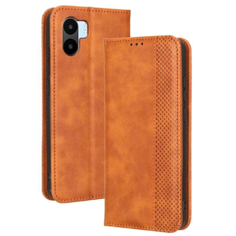 Fliptok Xiaomi Redmi A1 Bőrtok Stilizált