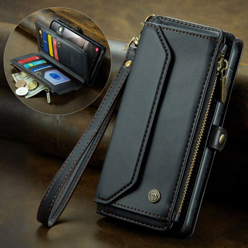 Bőrtok Samsung Galaxy A17 4g / 5g 10 Caseme Kártyatartó