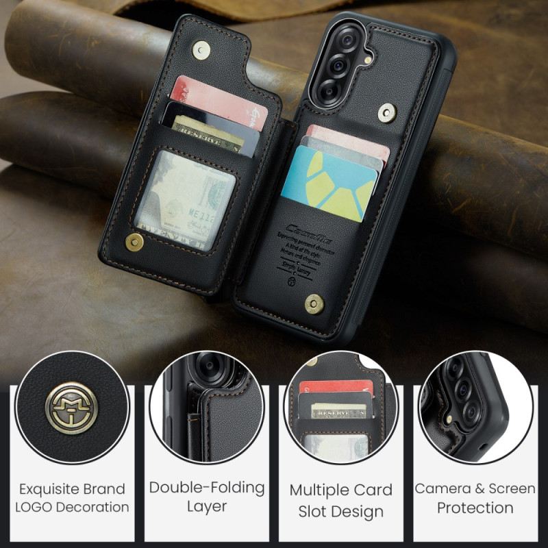 Bőrtok Samsung Galaxy A17 4g / 5g Caseme Rfid Kártyatartó