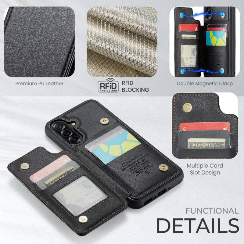 Bőrtok Samsung Galaxy A17 4g / 5g Caseme Rfid Kártyatartó
