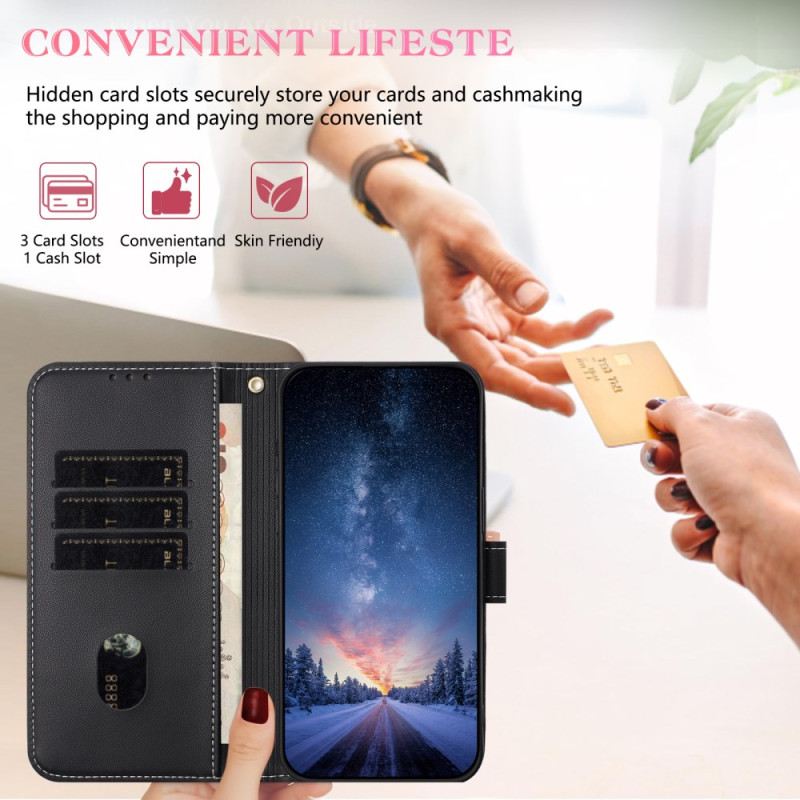 Bőrtok Samsung Galaxy A17 4g / 5g Csokornyakkendő