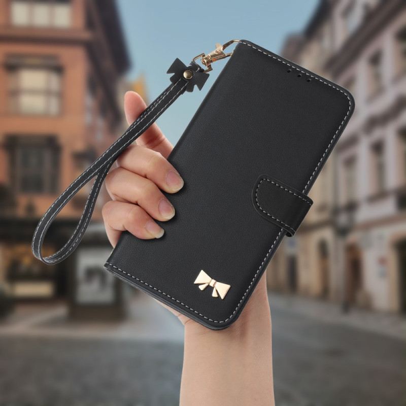 Bőrtok Samsung Galaxy A17 4g / 5g Csokornyakkendő