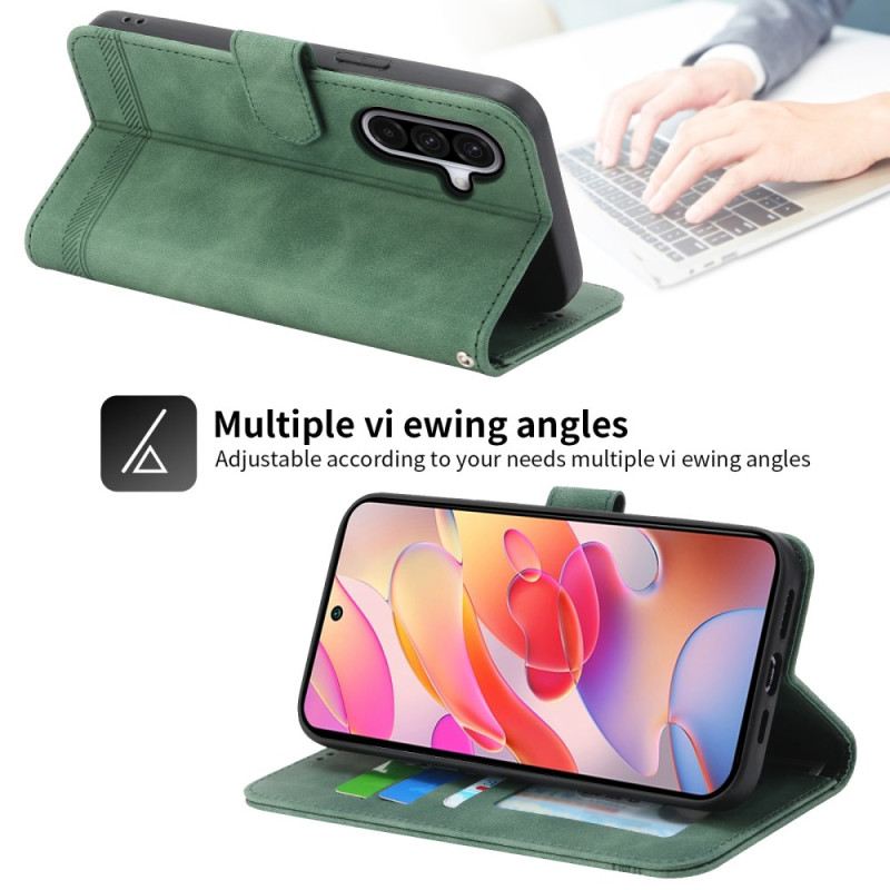 Bőrtok Samsung Galaxy A17 4g / 5g Dierfeng