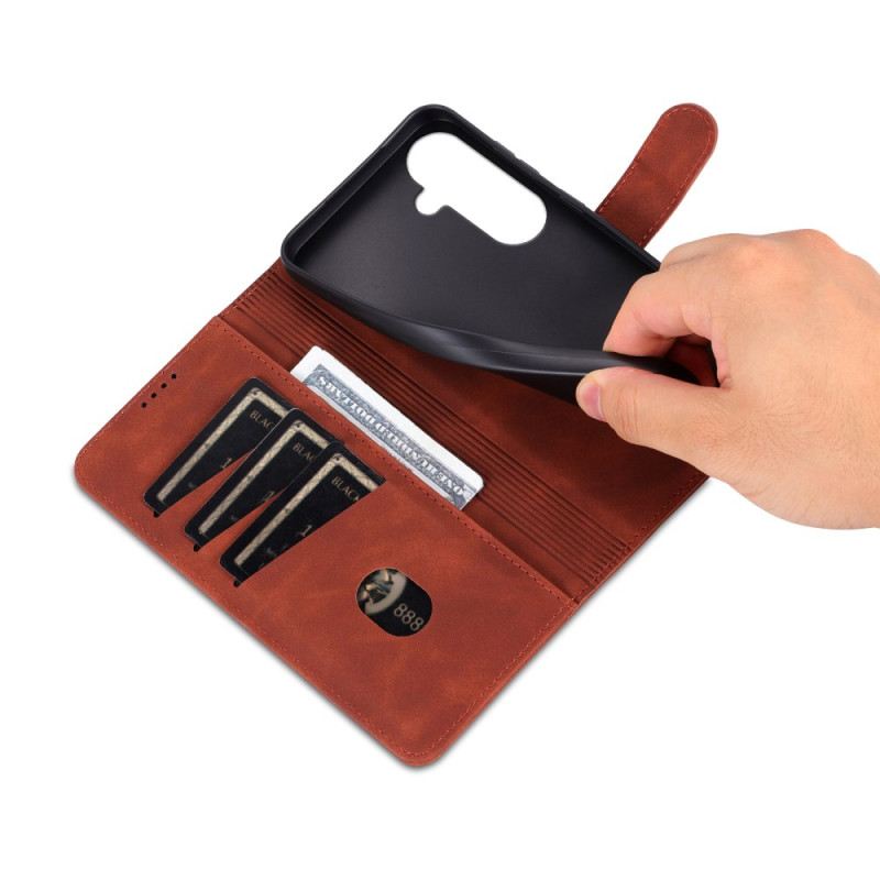 Bőrtok Samsung Galaxy A17 4g / 5g Lc.imeeke Velúr Hatású