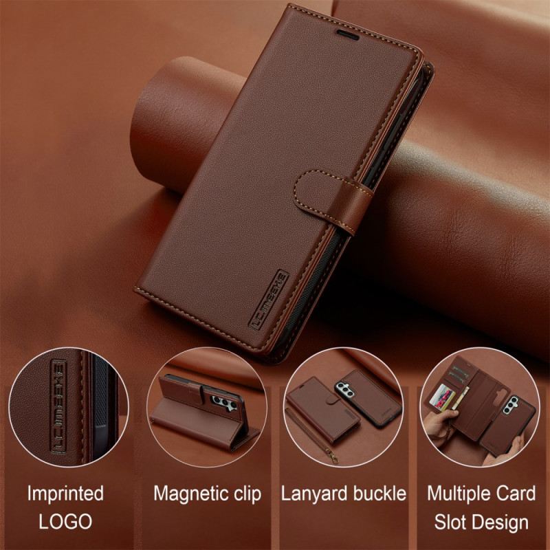 Bőrtok Samsung Galaxy A17 4g / 5g Levehető Borítású Lc.imeeke