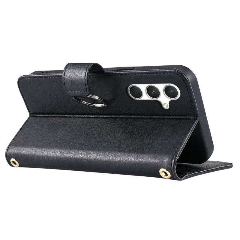 Bőrtok Samsung Galaxy A17 4g / 5g Steppelt Dizájn