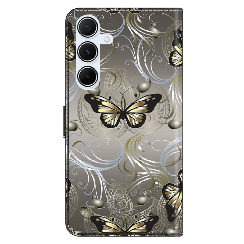 Fliptok Samsung Galaxy A17 4g / 5g Csipke Pillangók