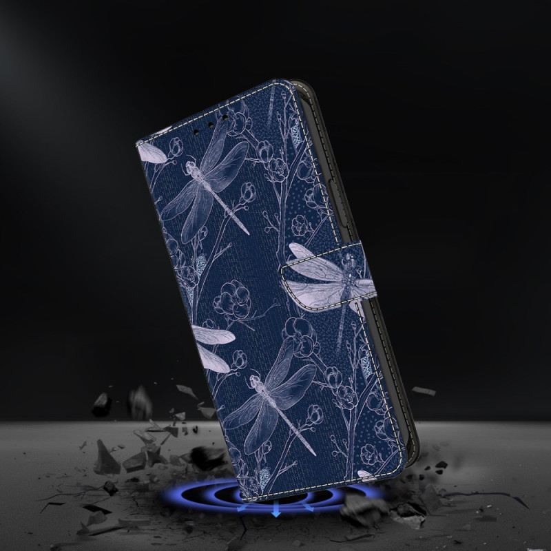 Fliptok Samsung Galaxy A17 4g / 5g Szitakötő Minta