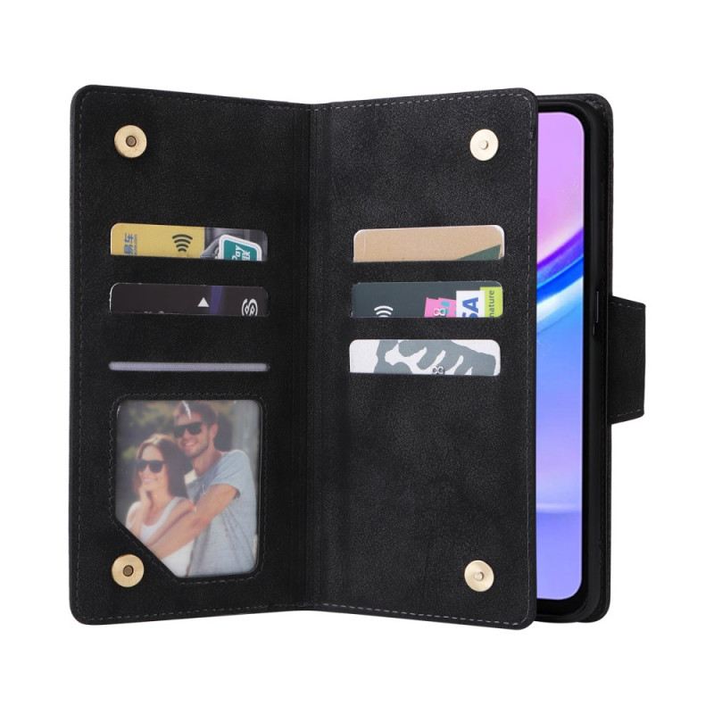 Kinyitható Bőrtok Samsung Galaxy A17 4g / 5g Stílusos Pénztárca