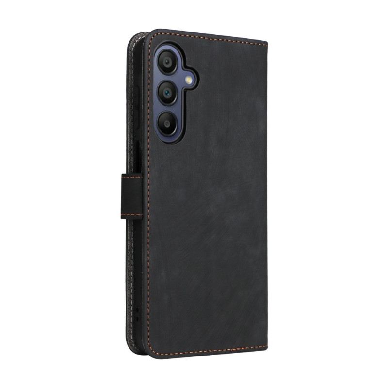 Kinyitható Tokok Samsung Galaxy A17 4g / 5g Rfid-szűrős Velúrhatású