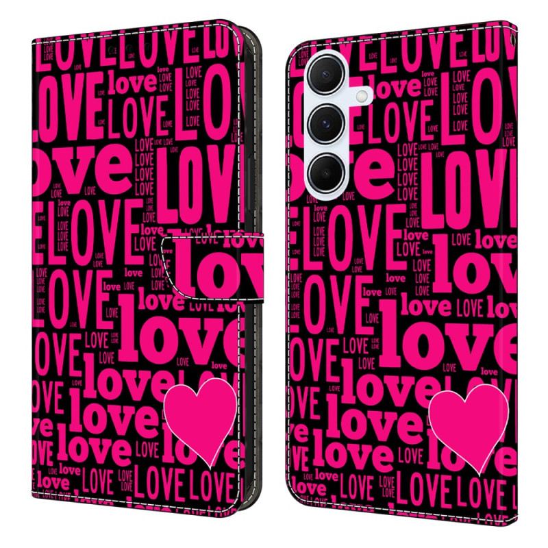 Kinyitható Tokok Samsung Galaxy A17 4g / 5g Szerelem