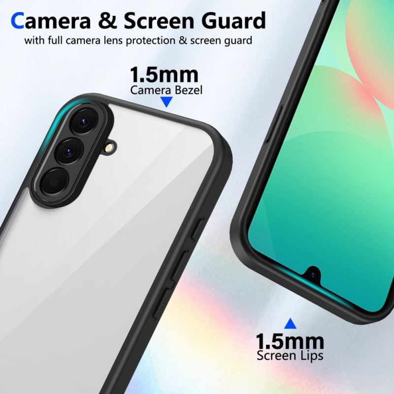 Mobiltelefon Tokok Samsung Galaxy A17 4g / 5g Átlátszó Hibrid