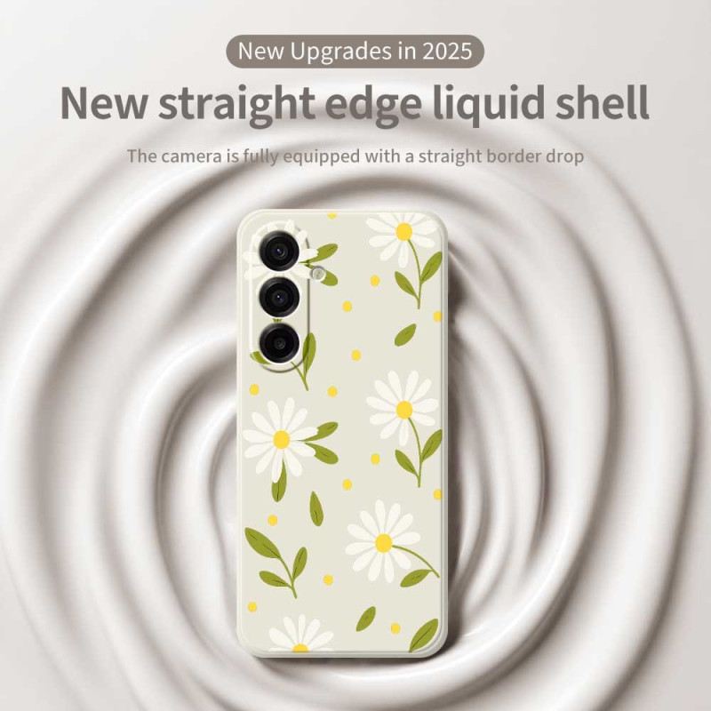 Mobiltelefon Tokok Samsung Galaxy A17 4g / 5g Fehér Virágok