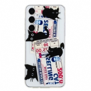 Tok Samsung Galaxy A17 4g / 5g 4 Fekete Macska