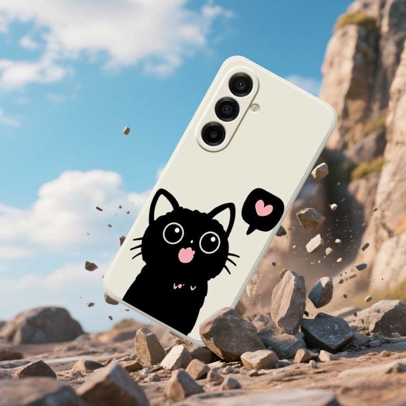 Tok Samsung Galaxy A17 4g / 5g Fekete Macska