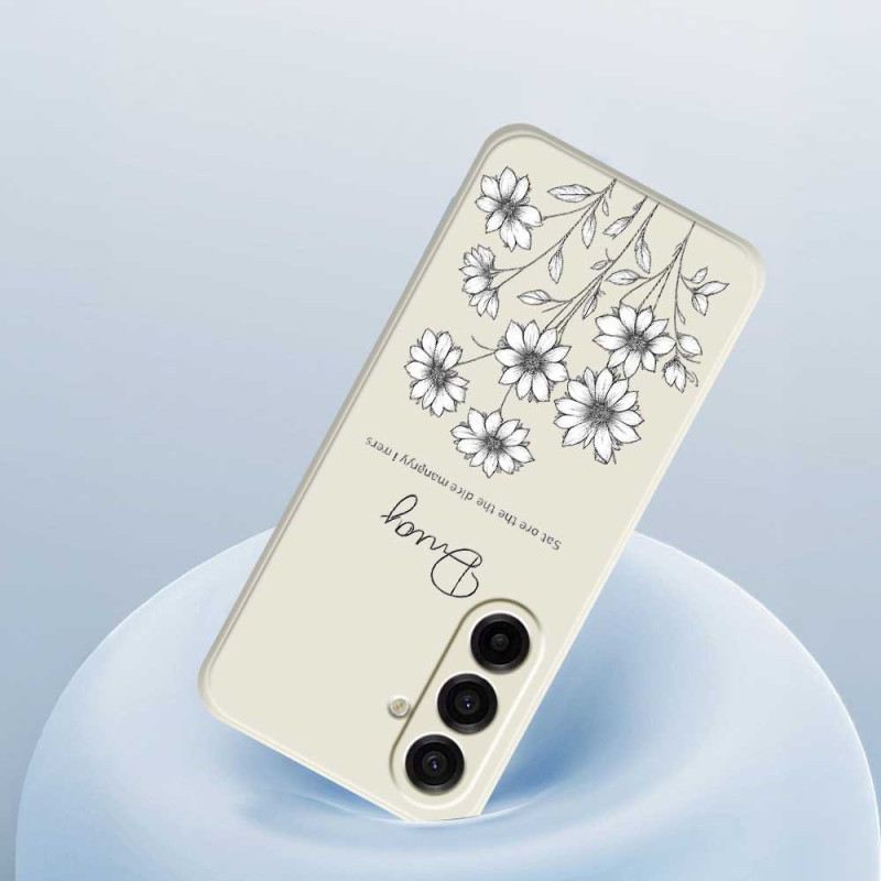 Tok Samsung Galaxy A17 4g / 5g Grafikus Virágok