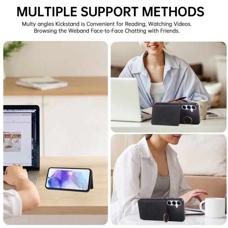 Tok Samsung Galaxy A17 4g / 5g Kártyatartó És Gyűrű