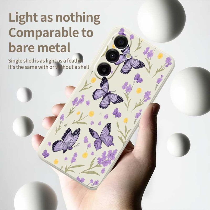 Tok Samsung Galaxy A17 4g / 5g Lila Pillangók