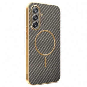 Tok Samsung Galaxy A17 4g / 5g Mágneses Szénszálas Textúra