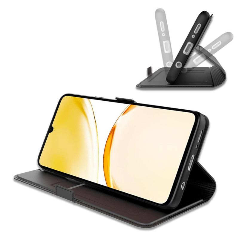 Bőrtok Realme Note 60 Kártyatartó