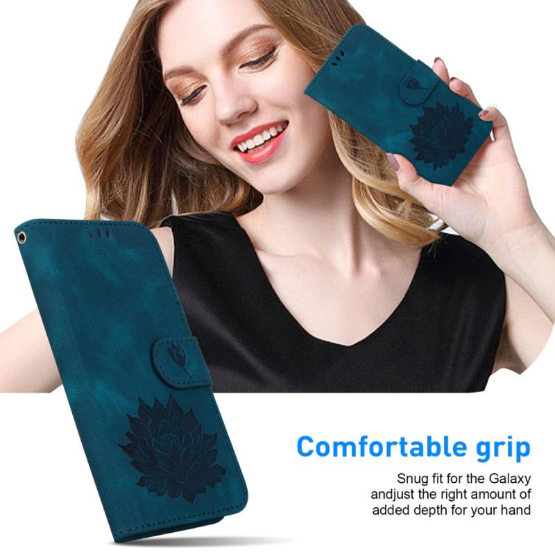 Bőrtok Realme Note 60 Lótusz