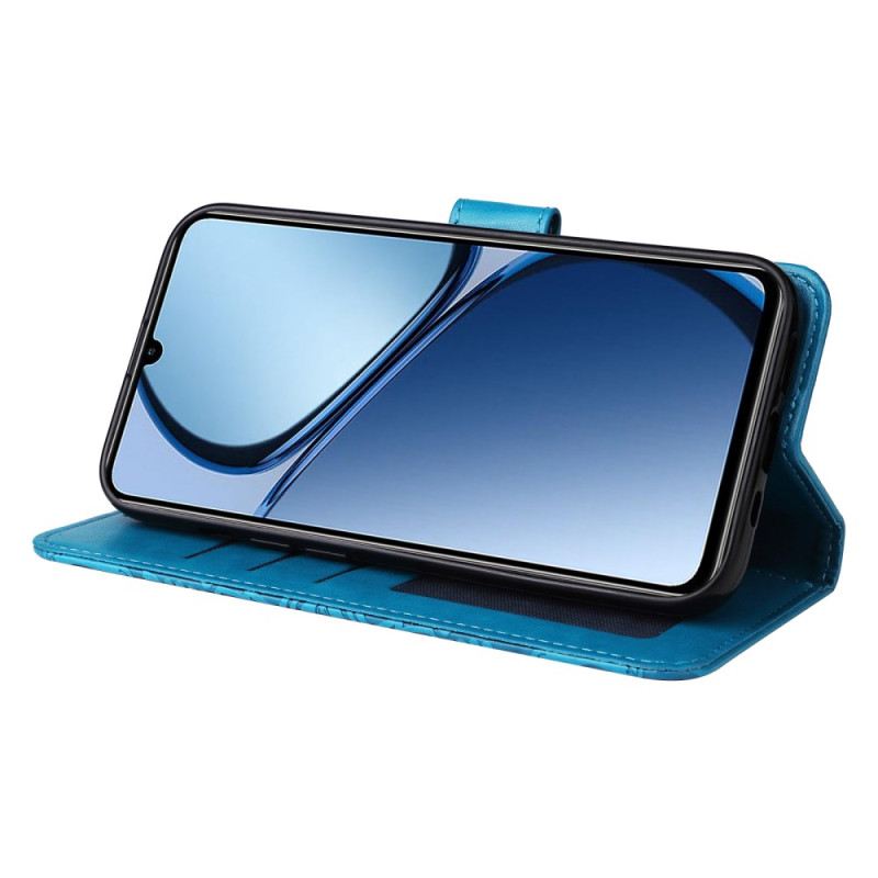 Fliptok Realme Note 60 Napraforgó Minta