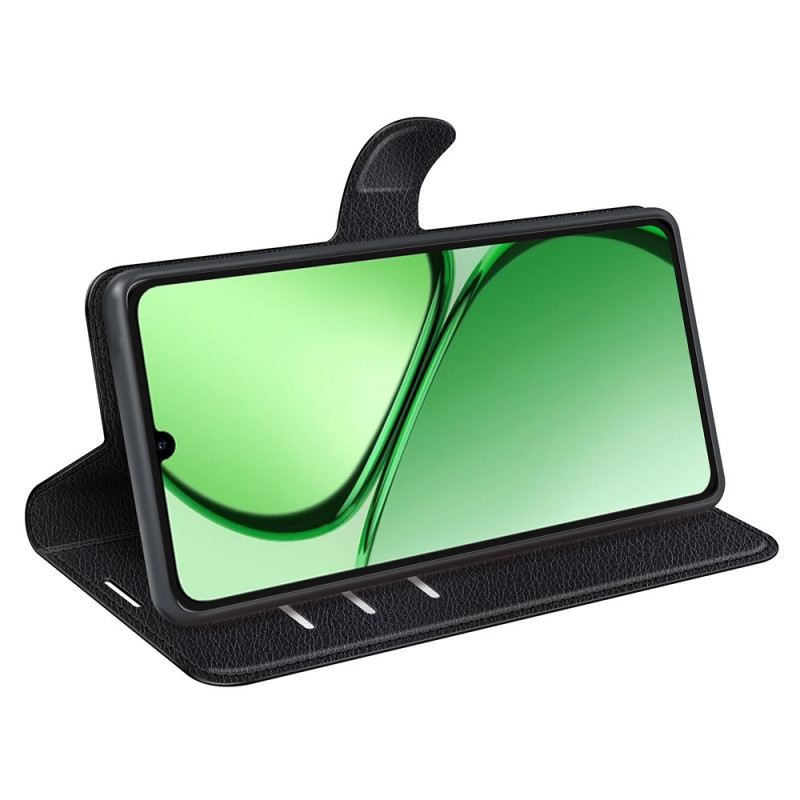 Kinyitható Tokok Realme Note 60 Klasszikus Licsi Műbőr