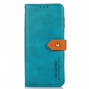 Bőrtok Motorola Edge 50 Neo Aranycsat