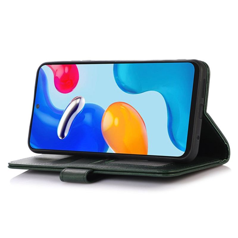 Bőrtok Motorola Edge 50 Neo Bőrhatás