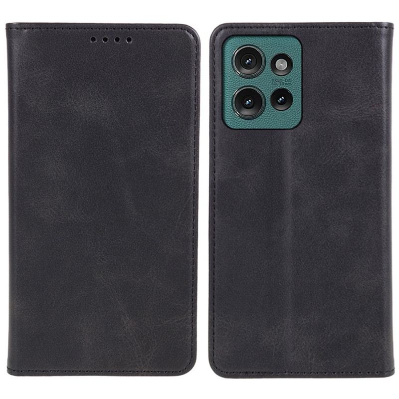 Fliptok Motorola Edge 50 Neo Bőrstílus