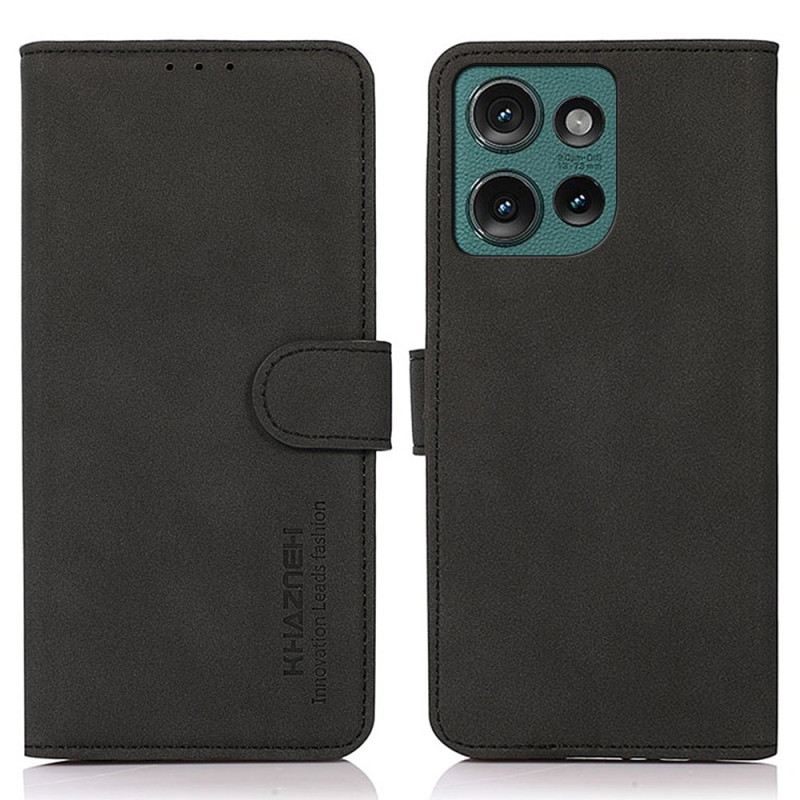 Fliptok Motorola Edge 50 Neo Khazneh Velúr Hatás