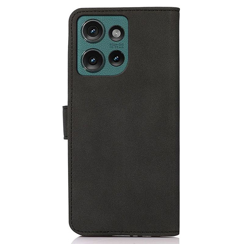 Fliptok Motorola Edge 50 Neo Khazneh Velúr Hatás