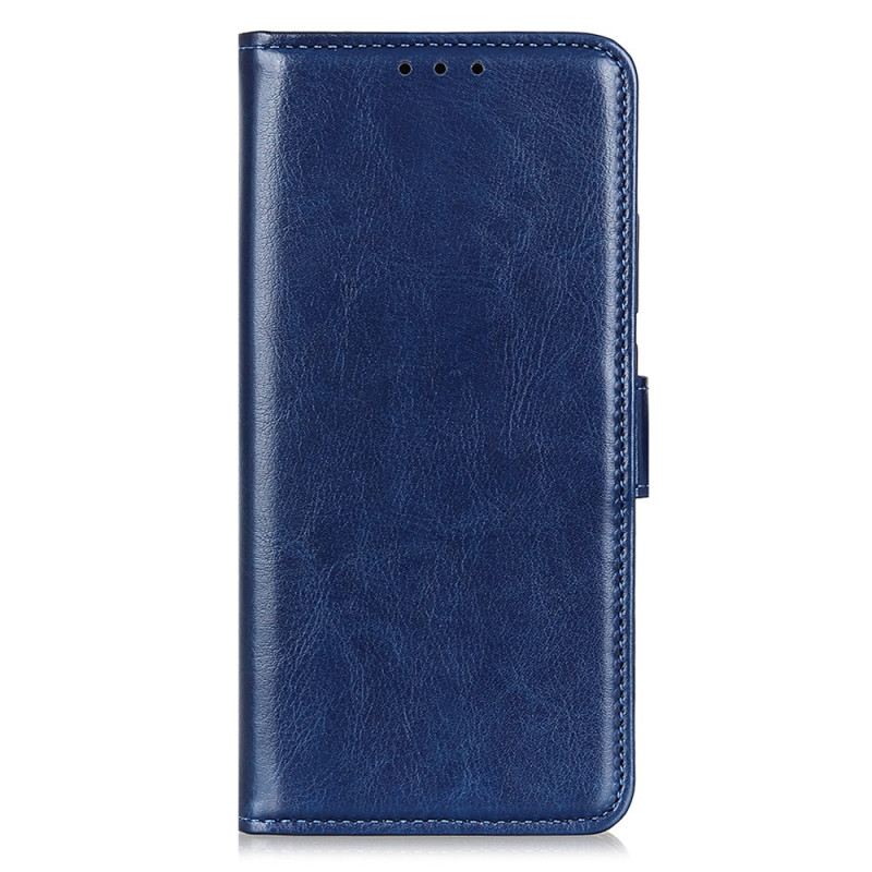 Fliptok Motorola Edge 50 Neo Lakkbőr Utánzat