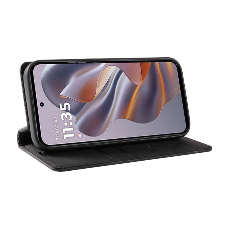 Fliptok Motorola Edge 50 Neo Yikatu Velúr Hatás