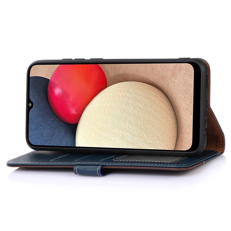 Kinyitható Tokok Motorola Edge 50 Neo Khazneh Bicolor Rfid Pénztárca