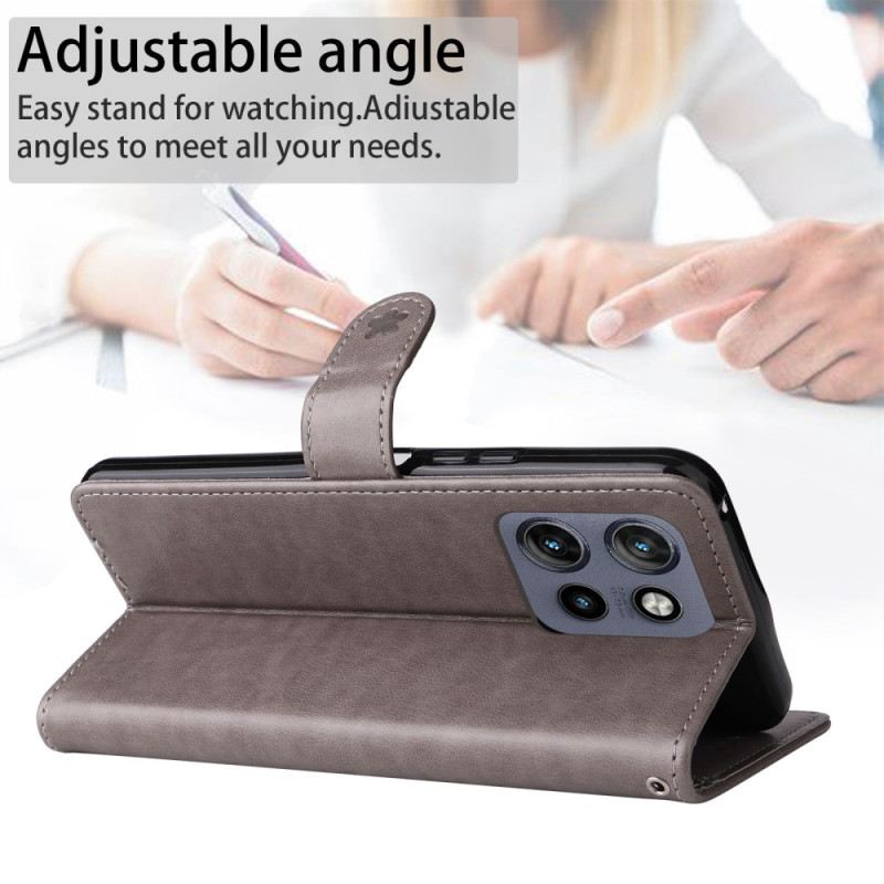 Kinyitható Tokok Motorola Edge 50 Neo Macska És Méhecske