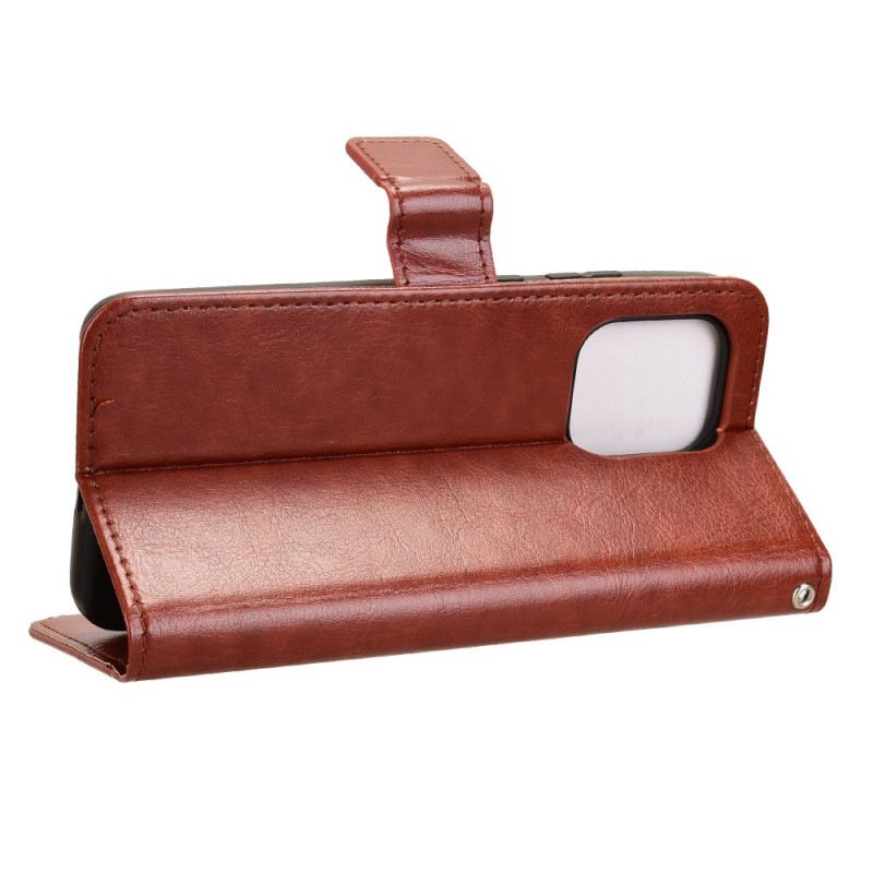 Kinyitható Tokok Motorola Edge 50 Neo Ragyogó Műbőr