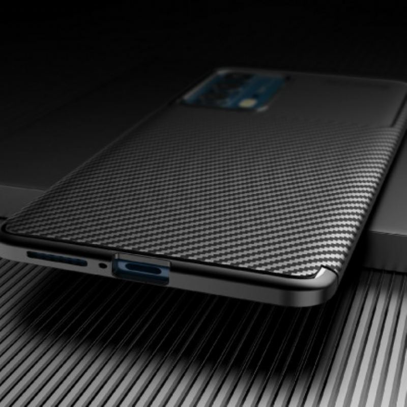 Tok Motorola Edge 20 Pro Rugalmas Szénszálas Textúra