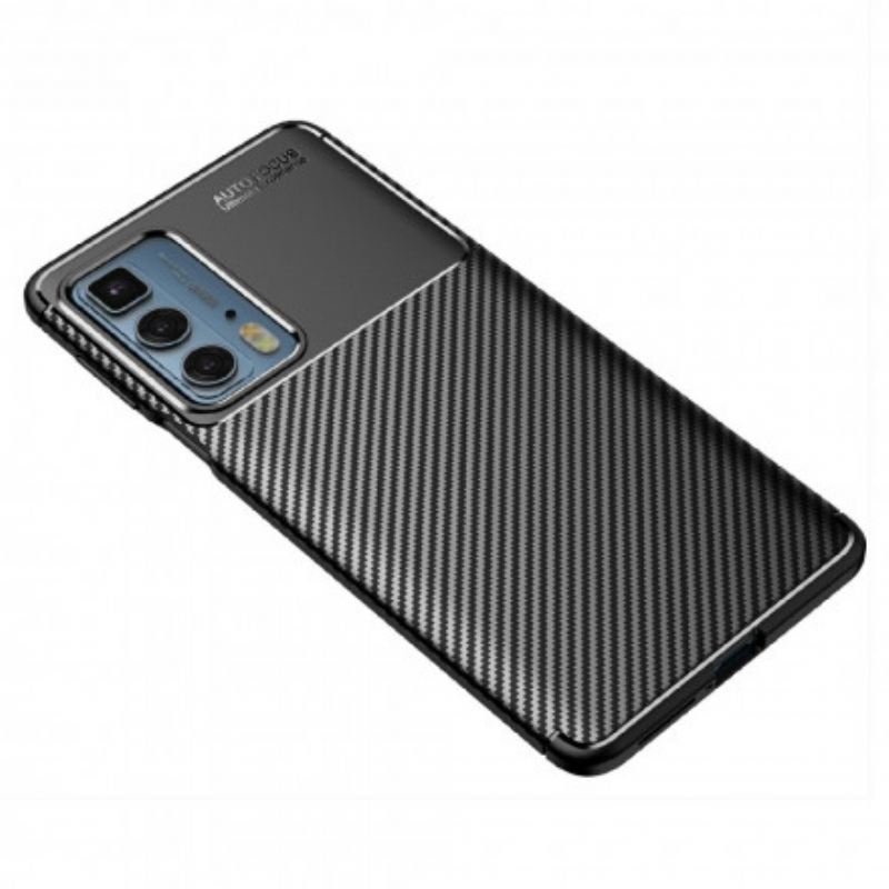 Tok Motorola Edge 20 Pro Rugalmas Szénszálas Textúra